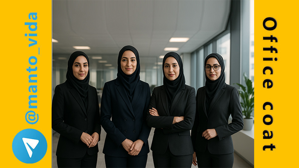 مانتو اداری مناسب شرکت